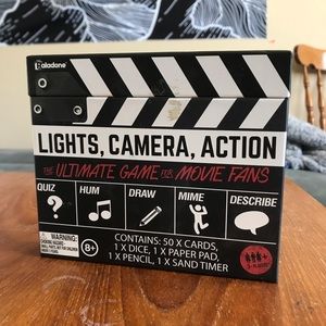 Lights, Camera, Action movie game